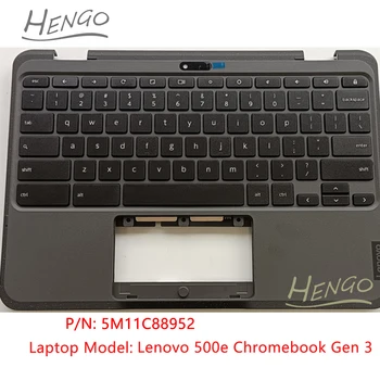 5M11C88952 Черный Оригинальный Новый Для Lenovo 500e Chromebook Gen 3 Клавиатура с Подставкой для рук, Тачпад с веб-камерой