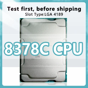Xeon Platinum 8378C официальная версия процессора 2.8 ГГц 48 МБ 300 Вт 38Core76Thread processor LGA4189 для серверной материнской платы C621A
