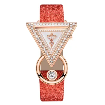 Новые модные женские Кварцевые часы с аналоговым механизмом на стальном ремешке, Элегантные Вечерние Роскошные наручные часы с витражами из горного хрусталя 손목시계