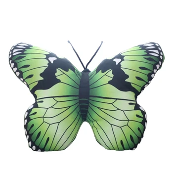 Прекрасная бабочка, Плюшевая имитация животного, игрушка-подушка для домашнего декора, сна E65B