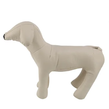 Кожаные Манекены для собак В стоячем положении, модели для собак, Игрушки, Манекен для показа в магазине домашних животных, Белый M