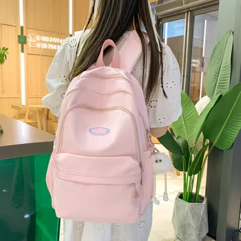 Школьные сумки и Аксессуары Милый рюкзак для девочек-подростков, школьная сумка, Милый эстетичный рюкзак с несколькими карманами