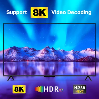 5ШТ H96 MAX M1 Android 13 TV Box Rockchip RK3528 8K Видео Двойной WiFi BT Медиаплеер Телеприставка vs HAKO PRO