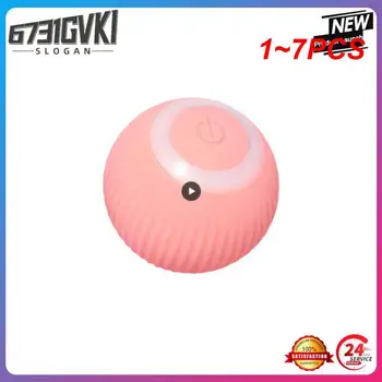 1-7 шт., электрический шарик для дразнения кошачьей мятой, Молярный шарик 43 мм, высококачественный шарик для дразнения кошек, Интеллектуальный самодвижущийся