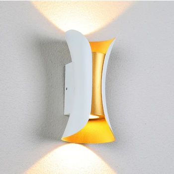 Декор стен комнаты Настенный светильник мощностью 10 Вт из высококачественного алюминиевого материала