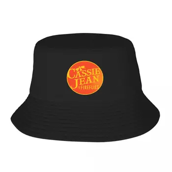 Новая цветная панама с логотипом Cassie Jean и the Fireflies, модная пляжная забавная шляпа, Рождественская шляпа, женская пляжная мода, мужская
