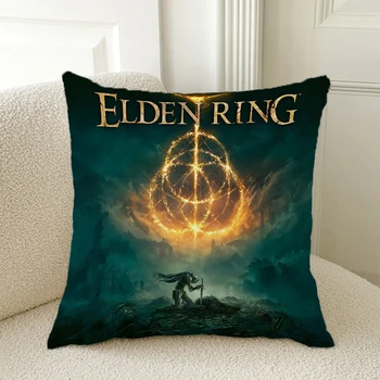 Elden Ring Наволочки с двусторонней печатью, декоративная наволочка, чехол для подушки 45 * 45, Декор подушек для дома, подушки
