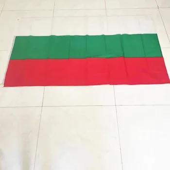 Бесплатная доставка Высококачественный флаг Болгарии 90x150 см 5 * 3 фута из полиэстера с двойным проникновением, висящий флаг Болгарии