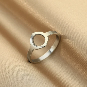 Cxwind Кольцо из нержавеющей стали с лазерной гравировкой Elements science midi Шестиугольное кольцо химическое кольцо Персонализированные украшения подарок на день рождения