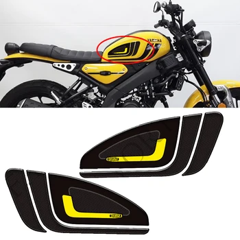 2021 2022 2023 Для мотоцикла Yamaha XSR125 XSR 125 с защитой от царапин, накладка на бак, Боковые захваты, комплект для подачи газа, мазута, колена