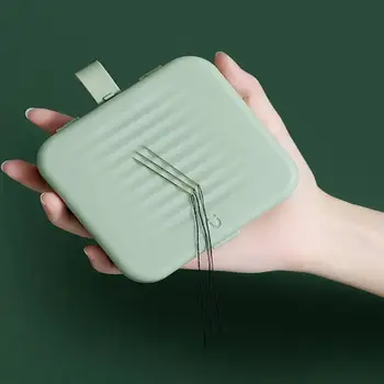 Коробка для шитья с магнитным притяжением Бытовая Многофункциональная Коробка для хранения иголок И ниток Портативный инструмент для шитья своими руками