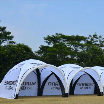 8-метровая торговая палатка-паук, надувной шатер с навесом, надувная беседка для мероприятий на открытом воздухе