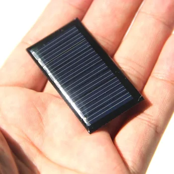 Панель солнечных батарей 5 В 25 МА панель солнечных батарей DIY, обучающий инструмент 45 *25 мм