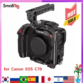 Ручной комплект SmallRig cage для Canon EOS C70 с Креплениями для холодного Башмака ARRI 3/8 