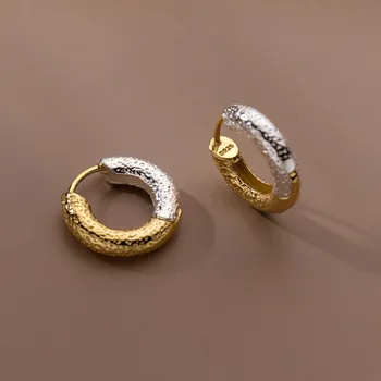 Простые серьги-кольца для женщин и девочек, роскошные этнические модные украшения, женская подарочная вечеринка eh763