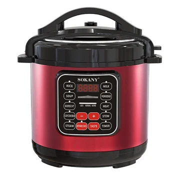Электрическая рисоварка-скороварка SK2402 5Л Пароварка для приготовления пищи большой емкости Кухонная машина для приготовления супа и каши