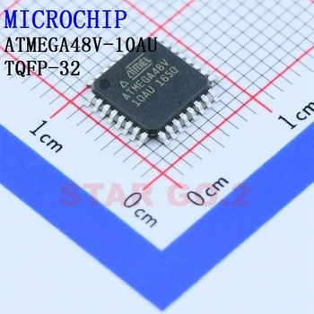 5PCSx Микроконтроллер с микросхемой ATMEGA48V-10AU TQFP-32 MICROCHIP