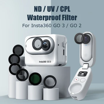 Фильтры объектива для Insta360 Go 3/2 ND8 ND16 ND32 MCUV CPL Комплект Ночных Фильтров для Instal 360 GO2 GO3 Аксессуары для Экшн-спортивной камеры