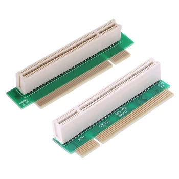 PCI от мужчины к женщине 32-битный 90-градусный прямоугольный адаптер Riser Card Extension