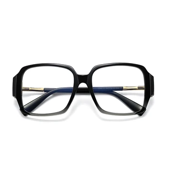 54-миллиметровые прямоугольные сверхлегкие мужские очки TR, оправы для очков по рецепту, Женские Модные очки с полной оправой 2099 г.