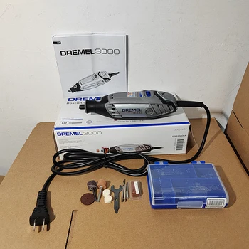 Домашний Электрический шлифовальный, резьбонарезной станок Dremel 3000 с шестью регулируемыми оборотами Универсальный набор электроинструментов