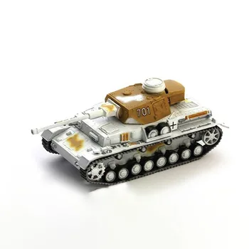 Немецкий Panzer IV G 7-й танковый полк 1943 Танк 1/72 Готовая военная модель Отлитая под давлением Игрушка Коллекционный Орнамент