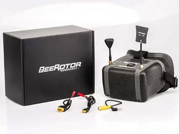 Очки BeeRotor 2-го поколения с FPV-системой, версия видеорегистратора, установленная на голове, 5.8g 40-канальный аппарат для передачи изображения.