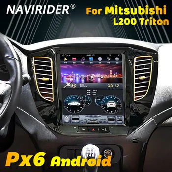 Автомобильный Android-Экран GPS-Навигация Мультимедийный Видеоплеер Для Mitsubishi L200 Triton 2015-2019 Радио Стерео Головное Устройство 12,1 дюйма