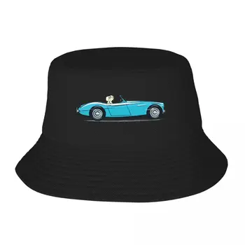 Новый Healey Blue AH 3000 1959 года выпуска, рекламная акция, шляпа-ведро, шляпа джентльмена, пушистая шляпа, шляпа женская и мужская
