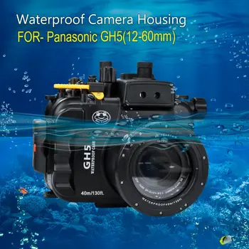 Seafrogs 40 М/130 футов Сумка Для Подводной камеры Canon PowerShot G1X Mark III Водонепроницаемый Чехол Для камеры Корпус 1шт Подводный Корпус
