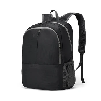 Складные легкие школьные сумки унисекс, рюкзак, повседневные мужские 2023 Женские для девочек-подростков, однотонный студенческий ноутбук для путешествий