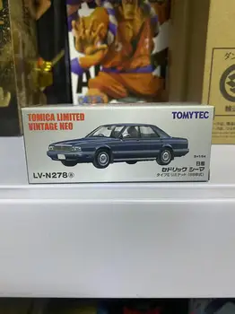 Tomytec Tomica 1:64 TLV N278A Nissan Cedric Cima Type II Ограниченной Серии, Имитирующая Статическую Модель Автомобиля Из Сплава, Игрушка В Подарок
