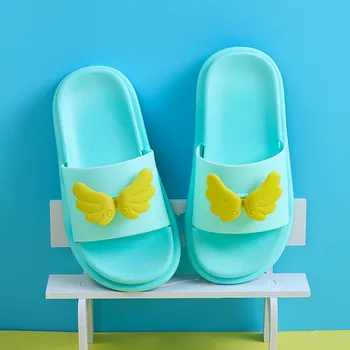 Обувь, Детские Нескользящие Мультяшные 3D Тапочки Для Мальчиков, Милые Крылышки Для Маленьких Девочек, Детская Домашняя Обувь для Детей, Домашние Тапочки для Мальчиков