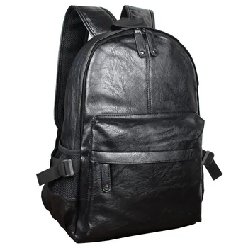 Мужской рюкзак, корейский повседневный рюкзак, школьная сумка, модный дорожный рюкзак, мужская сумка из искусственной кожи