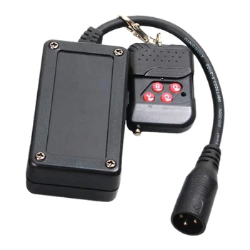 Портативный 3-контактный Приемник XLR с беспроводным пультом дистанционного управления для дымовой Противотуманной машины DJ Stage Controller Receptor Fogging 400 Вт 900