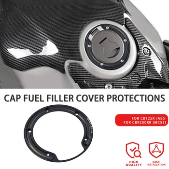 Алюминиевая крышка масляного бака с ЧПУ, защитная крышка топливного бака, защита крышки топливного бака для Honda VFR800FD VFR800 FD 2014-2015