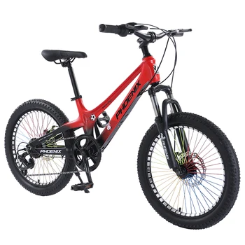 Велосипед 20-дюймовый детский горный велосипед, мужские и женские педали для 8-12 лет из магниевого сплава для велоспорта на открытом воздухе
