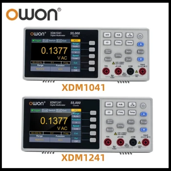 OWON XDM1041 XDM1241 Цифровой Мультиметр Портативный Настольный True RMS DC/AC Текущее Напряжение USB Multimetro Тестер Метр