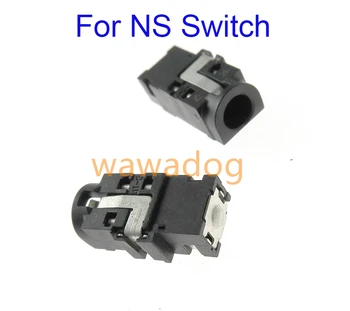 30 шт., Оригинальный Новый для NS Switch, разъем для подключения гарнитуры, разъем для наушников, разъем для подключения наушников