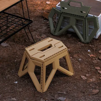 Переносной складной стул для кемпинга на открытом воздухе из мягкого пластика