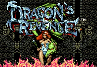 16-битная игровая карта Dragons Revenge MD для Sega Mega Drive для Genesis