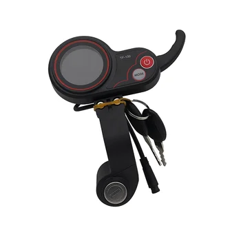 ЖК-дисплей TF-100, Измеритель дроссельной заслонки, приборная панель, 6-контактный переключатель с электрическим ключом от дверного замка для электрического скутера KUGOO M4