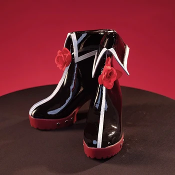 Игра Dead or Alive Marie Rose Косплей Ботинки из искусственной кожи для женщин на Хэллоуин, карнавальная обувь для вечеринок