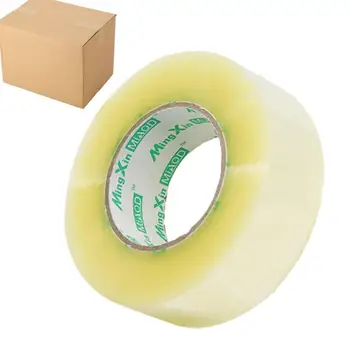 Рулоны транспортной ленты Универсальная глянцевая прозрачная лента для экспресс-упаковки, герметизирующая лента для обертывания конвертов, починки, наклеивания
