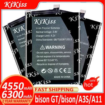 Аккумулятор KiKiss Для UMI UMIDIGI BISON GT 6.67/A3S/A11 Batterij + бесплатные tloos