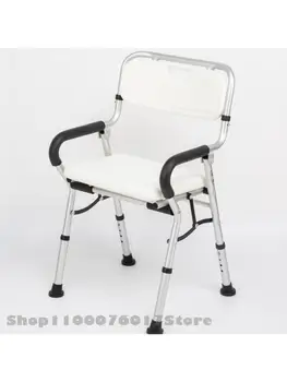 Складной стул для унитаза и душа из алюминиевого сплава, стул для ванны для пожилых людей, стул для душа, сиденье для душа для инвалидов в ванной комнате