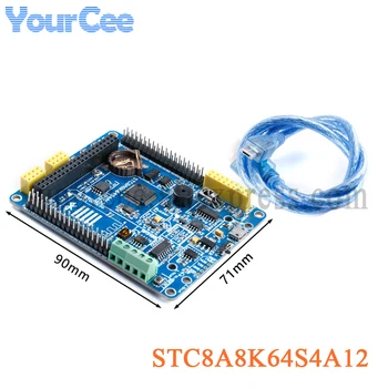 STC8A8K64S4A1 64 51 Модуль платы обучения разработке MCU Игровой IOT Internet of Things