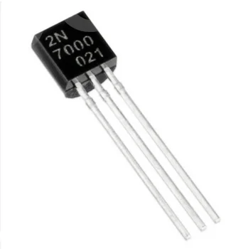 20 шт./ЛОТ 100% Новый 2N7000 Малосигнальный MOSFET 200 аМпер, 60 Вольт N-канальный транзистор TO-92 TO92 IC