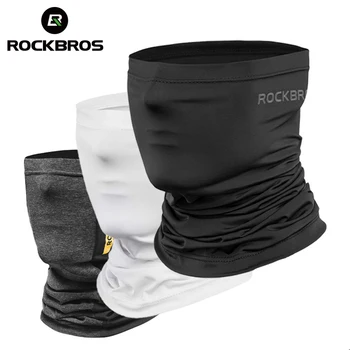 Официальный велосипед Rockbros, впитывающий пот, шарф для верховой езды, Бандана, Дышащий шарф, гетра для шеи, Велосипедная бандана, маска для лица