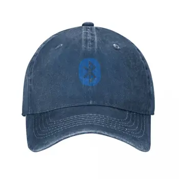 Значок логотипа Bluetooth, Мужская и женская бейсболка, Потертые Выстиранные шляпы, Винтажная солнцезащитная кепка для тренировок на открытом воздухе
